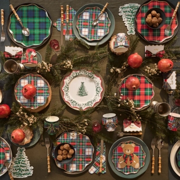 meri meri toile de jouy tree napkins
