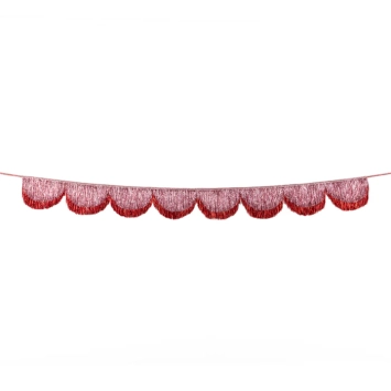 Meri Meri pink tinsel scallop garland | Kinderfeestwinkel | Speelgoedwinkel | Feestwinkel | Kinderwinkel | Amsterdam | Kinder