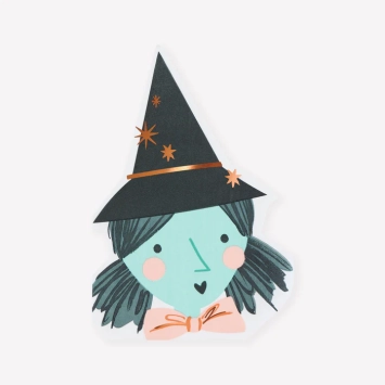meri meri witch shaped napkins | Kinderfeestwinkel | Speelgoedwinkel | Feestwinkel | Kinderwinkel | Amsterd