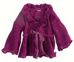 maileg cardigan, mega maxi - purple