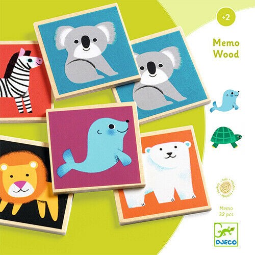 djeco memorie - wilde dieren | Kinderfeestwinkel | Speelgoedwinkel | Feestwinkel | Kinderwinkel | Amsterdam