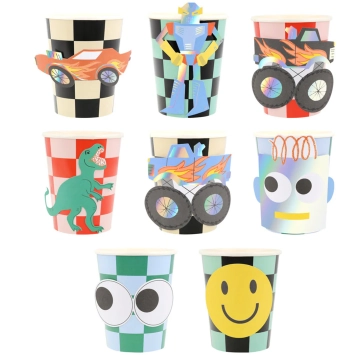 meri meri toybox icon cups | Kinderfeestwinkel | Speelgoedwinkel | Feestwinkel | Kinderwinkel | Amsterdam | Kinder