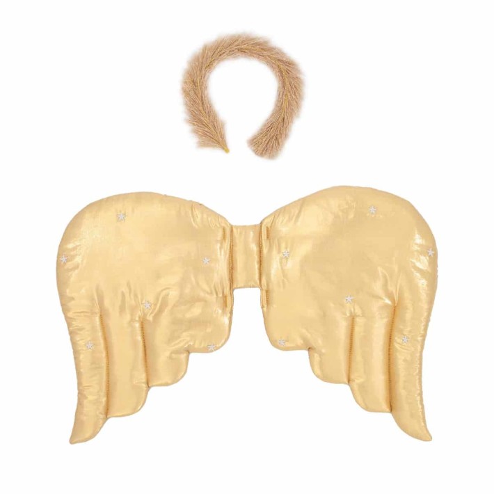 meri meri gold quilted angel wings | Kinderfeestwinkel | Speelgoedwinkel | Feestwinkel | Kinderwinkel | Amsterdam