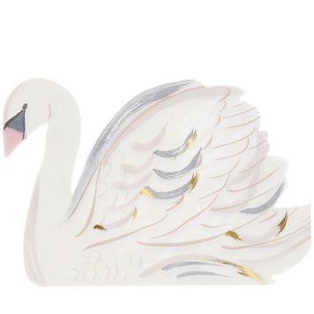 Meri Meri swan napkins | Kinderfeestwinkel | Speelgoedwinkel | Feestwinkel | Kinderwinkel | Amsterdam
