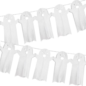 meri meri tissue paper ghost garland, large | Kinderfeestwinkel | Speelgoedwinkel | Feestwinkel | Kinderwinkel | Amsterdam