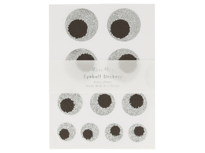 mer meri eco glitter eyeball stickers