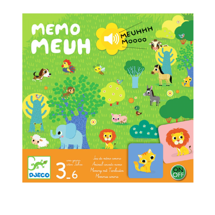 djeco memo - meuh | Kinderfeestwinkel | Speelgoedwinkel | Feestwinkel | Kinderwinkel | Amsterdam