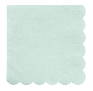 meri meri mint simply eco napkins, small | Kinderfeestwinkel | Speelgoedwinkel | Feestwinkel | Kinderwinkel | Amsterdam