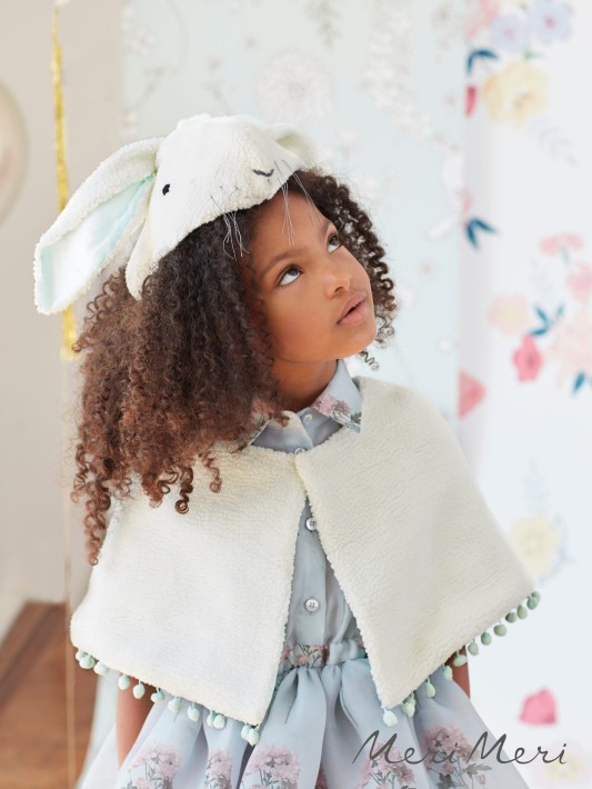 meri meri sherpa bunny cape dress up | Kinderfeestwinkel | Speelgoedwinkel | Feestwinkel | Kinderwinkel | Amsterdam