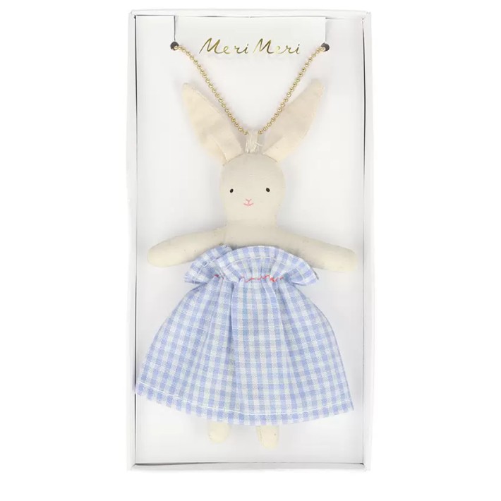 meri meri necklace bunny doll