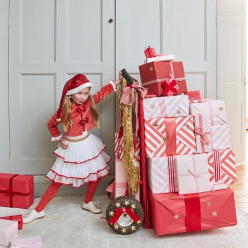 meri meri santa's little helper costume (5-6 jr) | Kinderfeestwinkel | Speelgoedwinkel | Feestwinkel | Kinderwinkel | Amsterd