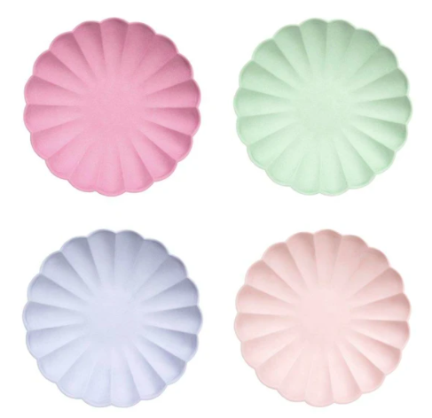 meri meri multicolor simply eco plates, small | Kinderfeestwinkel | Speelgoedwinkel | Feestwinkel | Kinderwinkel | Amsterdam