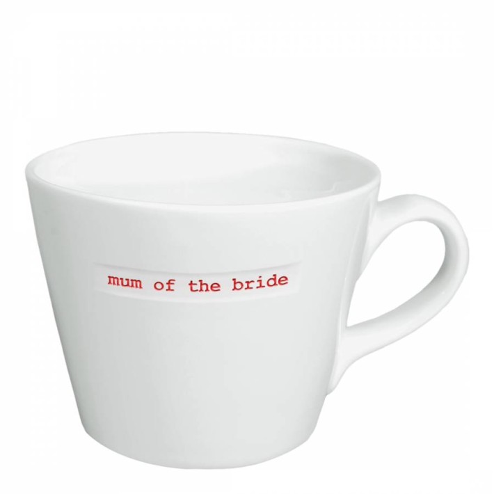 bucket mug mum of the bride