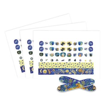 djeco nagelstickers - maan