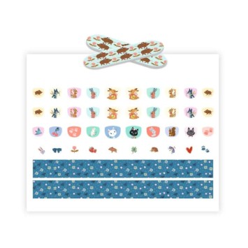 djeco nagelstickers - diertjes