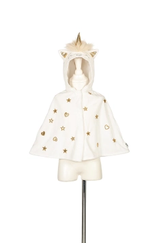souza unicorn baby cape - off white, 2 jr / 92 cm | Kinderfeestwinkel | Speelgoedwinkel | Feestwinkel | Kinderwinkel | Amster