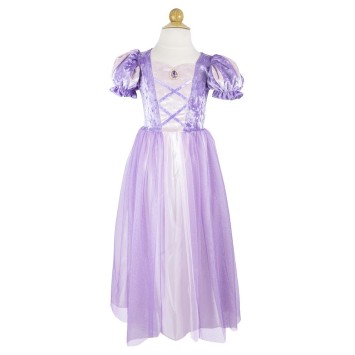 velvety soft once upon a time princess gown (5-6 jr) | Kinderfeestwinkel | Speelgoedwinkel | Feestwinkel | Kinderwinkel | Ams