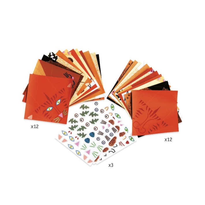djeco origami - dieren