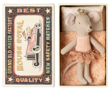maileg princess mouse, little sister in matchbox | Kinderfeestwinkel | Speelgoedwinkel | Feestwinkel | Kinderwinkel | Amsterd