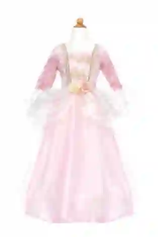 princess dress - roze (7-8 jr)