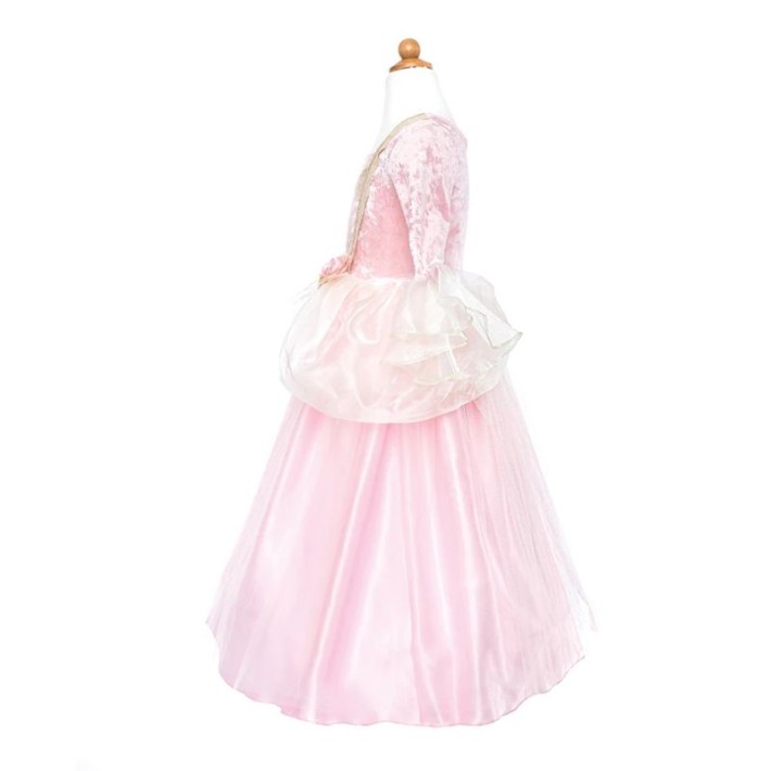 princess dress - pink rose (7-8 yrs)