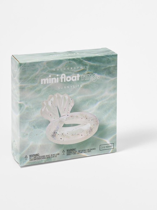 mini float ring - schelp