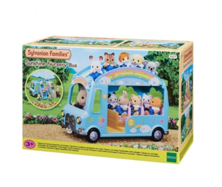 sylvanian families rainbow nursery bus