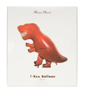 meri meri t-rex foil balloon
