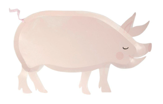 meri meri pig plates (12 st) | Kinderfeestwinkel | Speelgoedwinkel | Feestwinkel | Kinderwinkel | Amsterdam