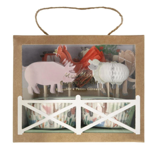 meri meri on the farm cupcake kit (24 st) | Kinderfeestwinkel | Speelgoedwinkel | Feestwinkel | Kinderwinkel | Amsterdam