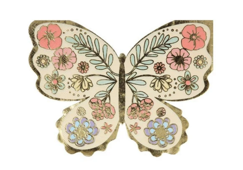 meri meri floral butterfly napkins | Kinderfeestwinkel | Speelgoedwinkel | Feestwinkel | Kinderwinkel | Amsterdam