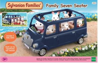 sylvanian families family seven seater 