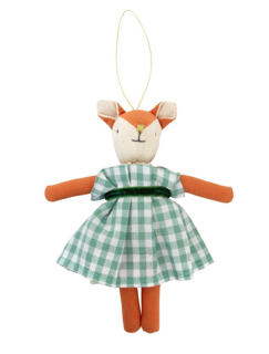 meri meri mrs fox tree decoration