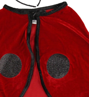 little ladybug toddler cape (2-3 jr)