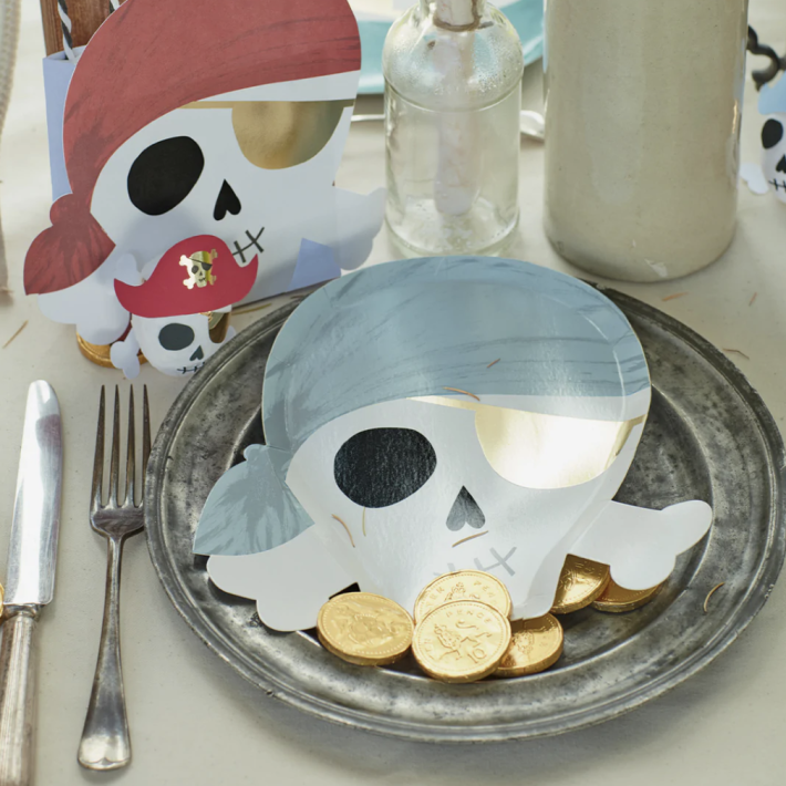 meri meri pirates plates