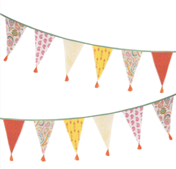 stoffen slinger fabric bunting - boho