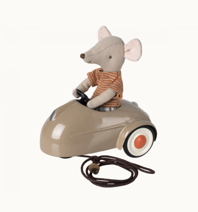 maileg mouse car - bruin