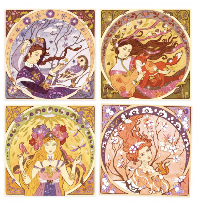 djeco collages - divine