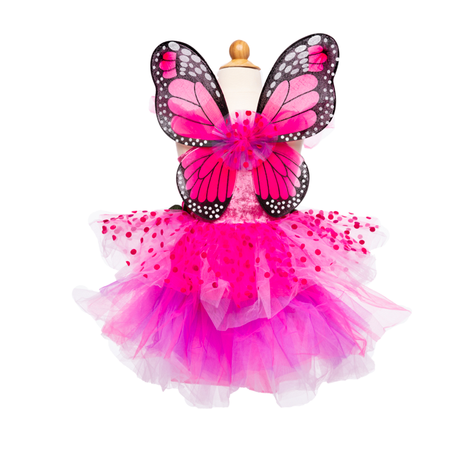 fairy blooms deluxe dress & wings (5-6 jr)