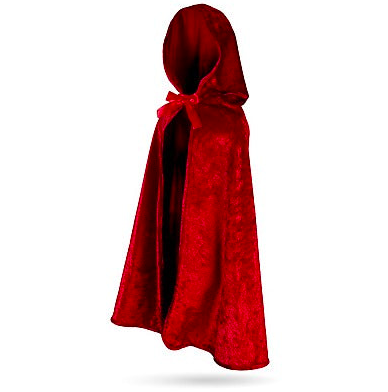 little red riding cape (3-4 yrs)