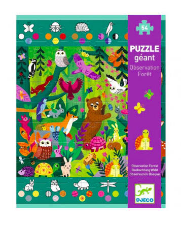 djeco puzzel observatie - bos | Kinderfeestwinkel | Speelgoedwinkel | Feestwinkel | Kinderwinkel | Amsterdam
