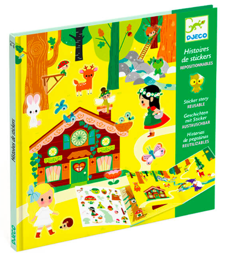 djeco stickerverhaal - het magische bos | Kinderfeestwinkel | Speelgoedwinkel | Feestwinkel | Kinderwinkel | Amsterdam