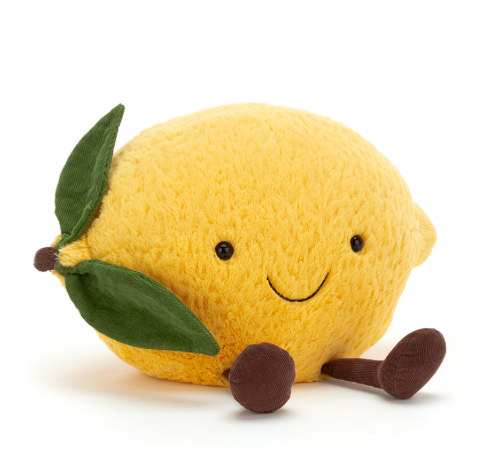 jellycat soft toy amuseable lemon