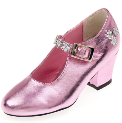 souza shoes high heel madeleine - pink/metallic (size 28)