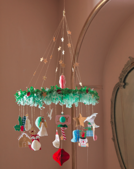 meri meri honeycomb chandelier