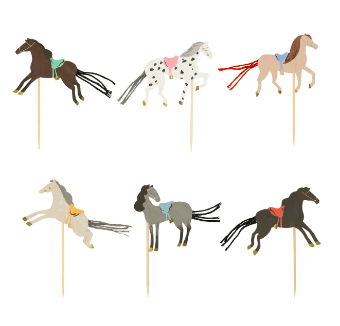 meri meri horse cupcake kit | Kinderfeestwinkel | Speelgoedwinkel | Feestwinkel | Kinderwinkel | Amsterdam
