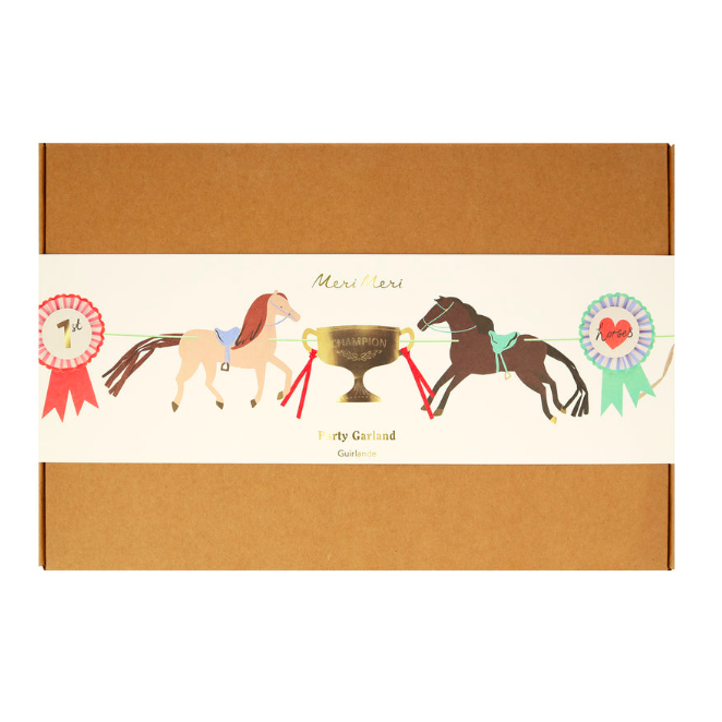 meri meri horse garland