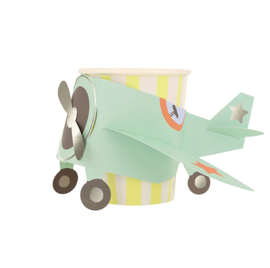 meri meri plane cups