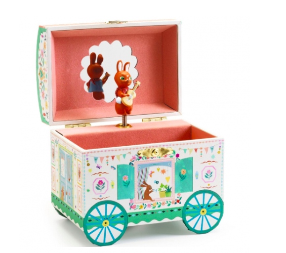 djeco musical box - enchanted caravan