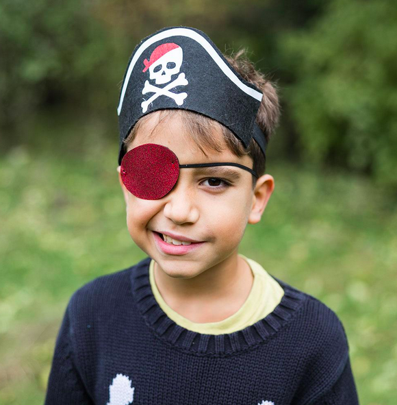pirate hat headband & eyepatch